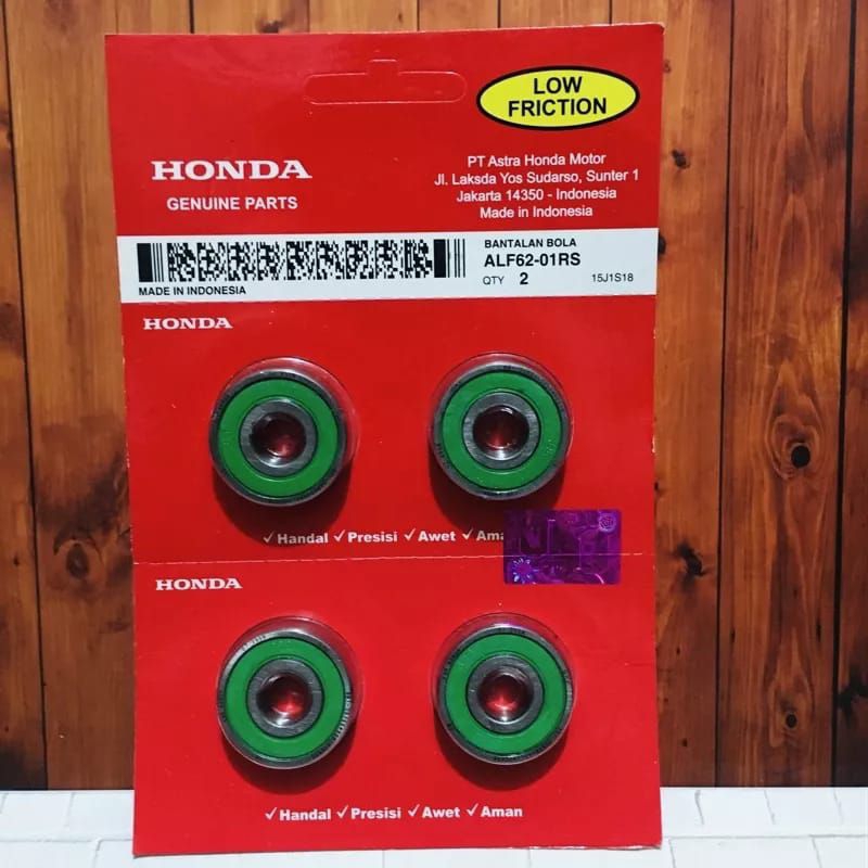BEARING LAHER DEPAN BEAT SCOOPY VARIO REVO ABS SUPRA X 125 KHARISMA 6201 PRESS