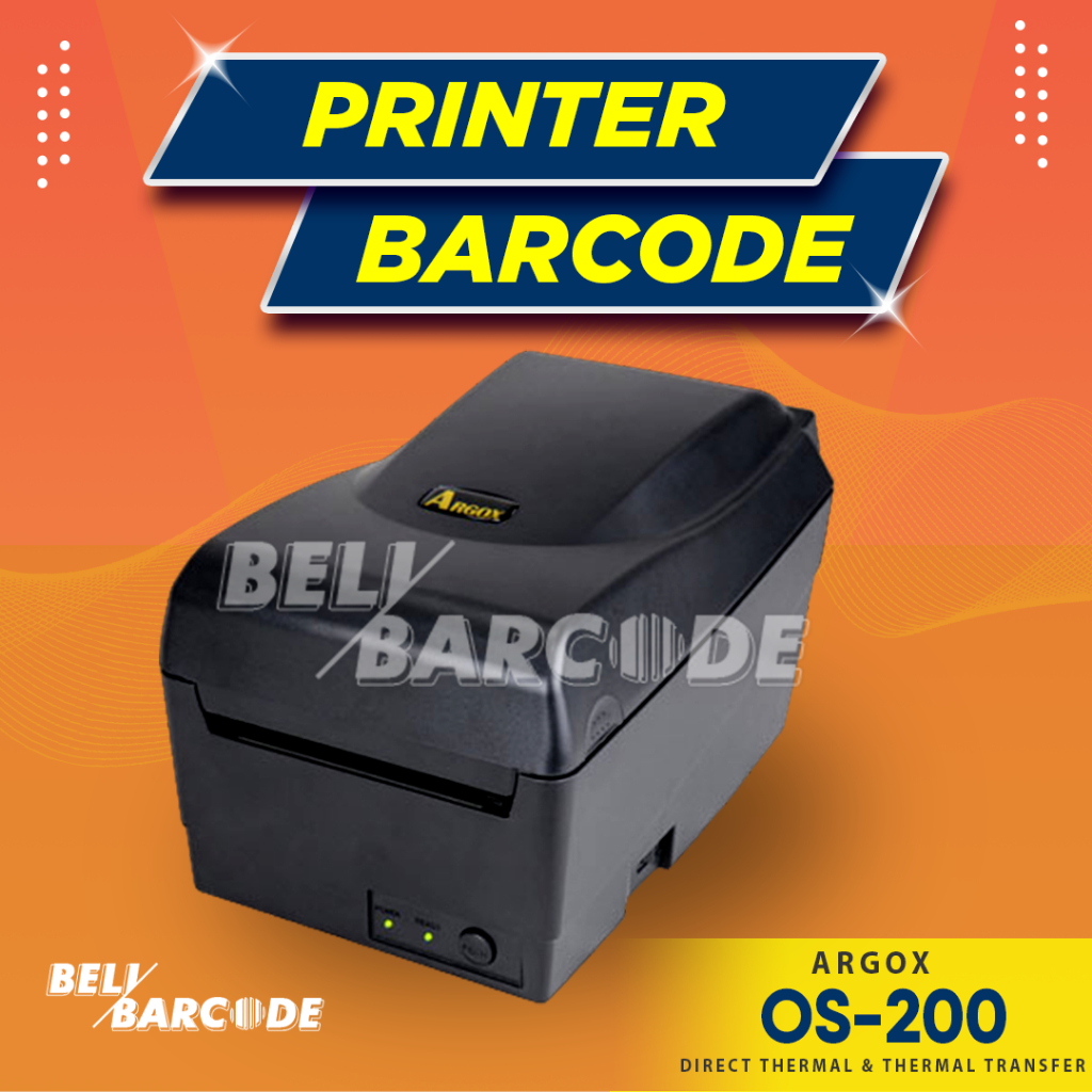 

Argox OS-200 Printer Barcode Label Desktop Cetak Thermal Transfer