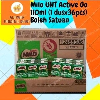 

Milo UHT Activ Go 110ml Satuan