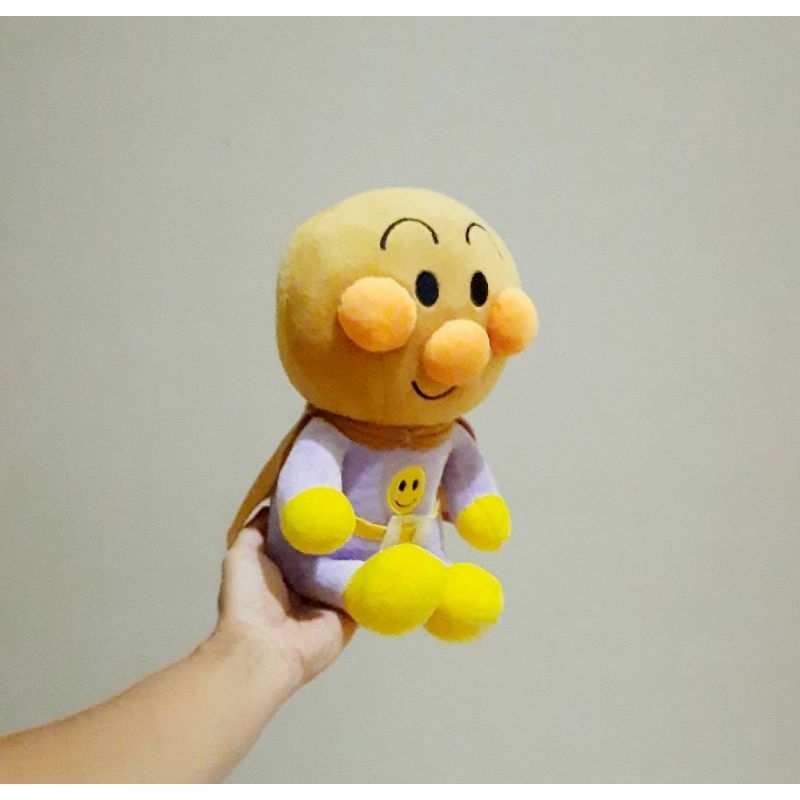 Boneka Anpanman Ungu Gemoy Cute Size 25 cm/ Boneka Anpanman