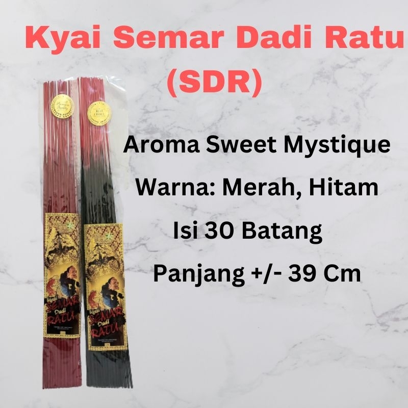 Dupa Hio Harum SKR Kyai Semar Dadi Ratu Isi 30 Sticks