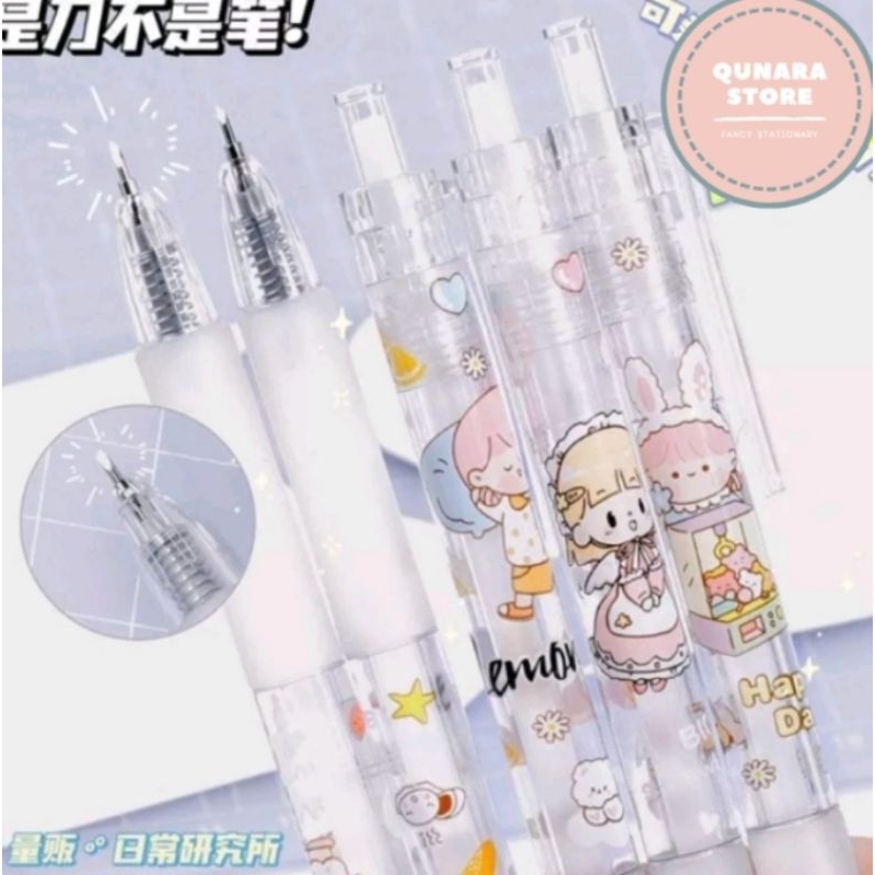 

Pulpen Pisau Pencil Knifes Cutter Pen Cutter Stiker