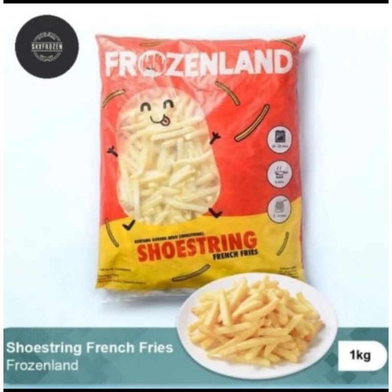 

Frozenland Shoestring 1kg French Fries