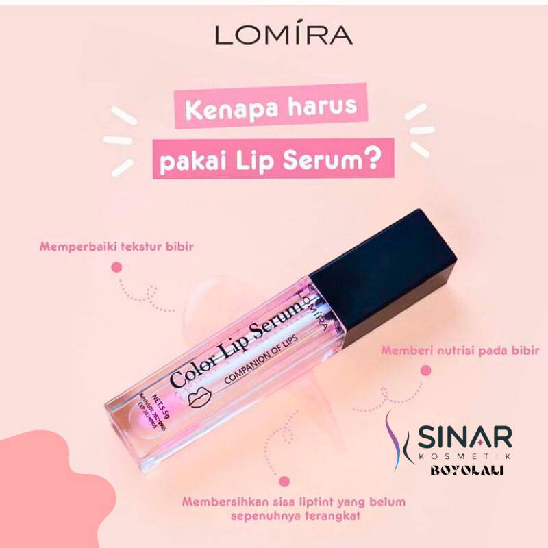 Lomira - Lomira Color Lip Serum - Serum Bibir