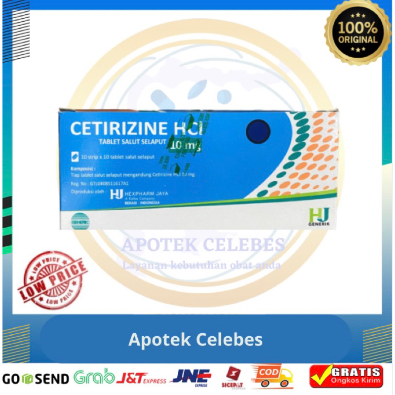 Cetirizine box hexpharm