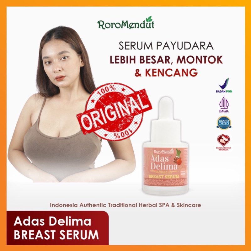 (Ready) BIKIN GEDE RORO MENDUT Adas Delima Breast Serum Payudara Lembut Halus Kencang