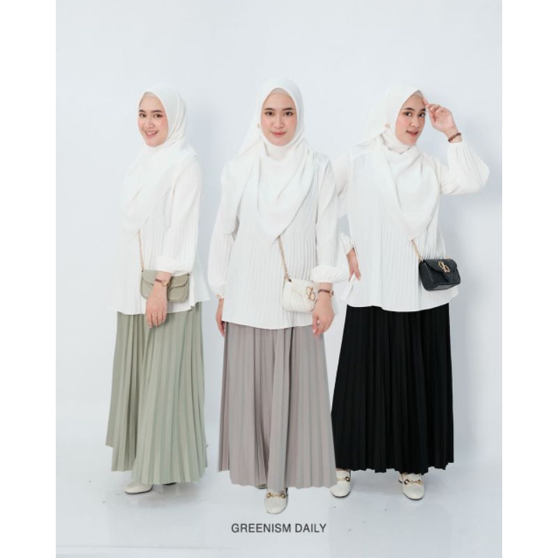 MAGHFIRAH SKIRT NIZZA Original Greenism