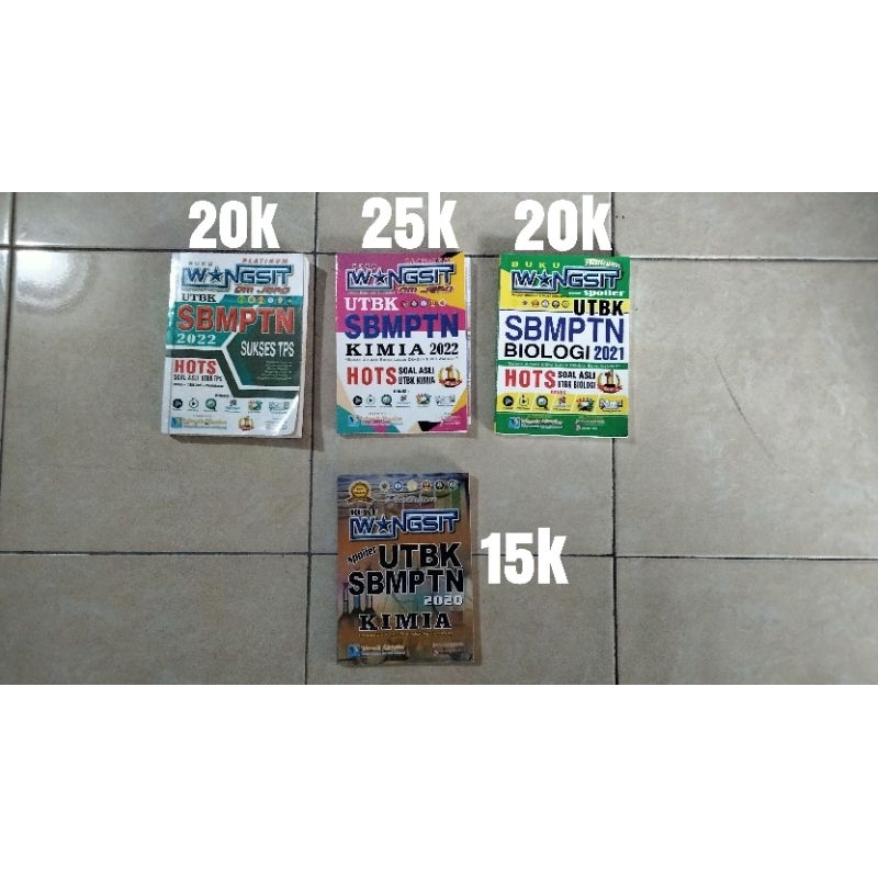 Buku Wangsit Om Jero UTBK SBMPTN 2020 2021 2022 [ preloved ]
