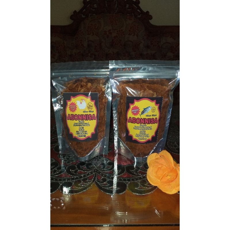 

BUNDEL 5 ABON IKAN & 5 ABON AYAM