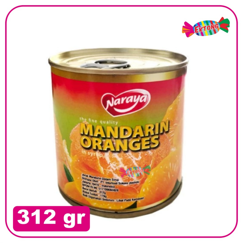 

NARAYA MANDARIN ORANGE 312 gr