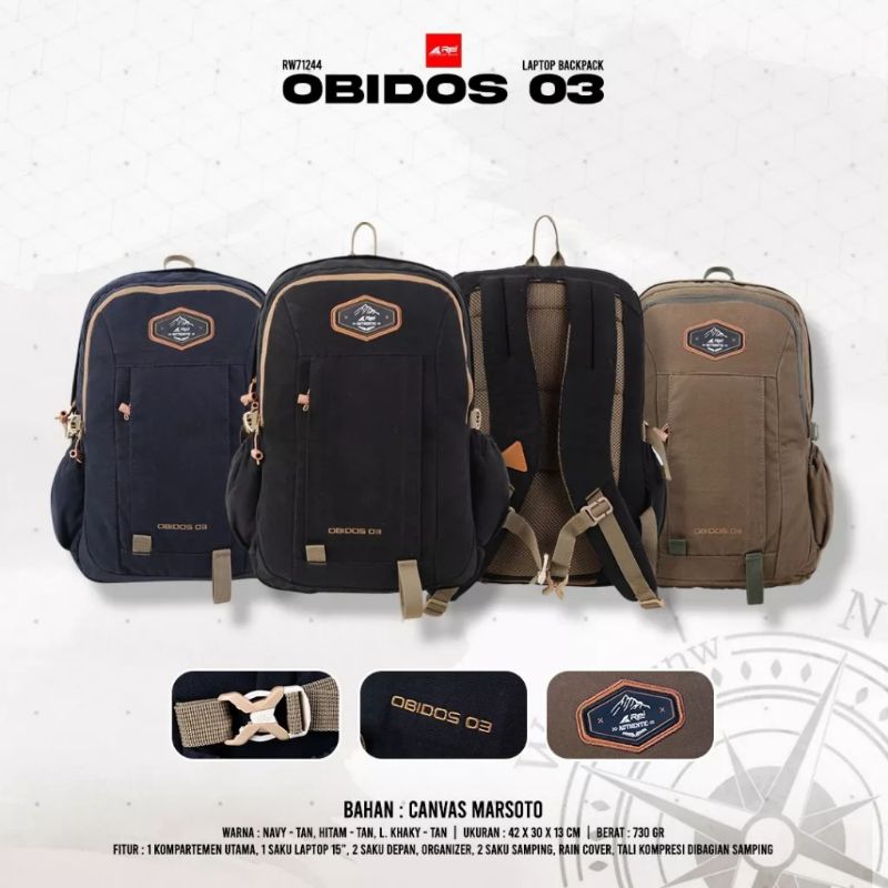 Tas Ransel Pria OBIDOS 03 25L AREI OUTDOORGEAR - Tas Ransel Laptop REI OBIDOS 03 25L - DAYPACK LAPTO