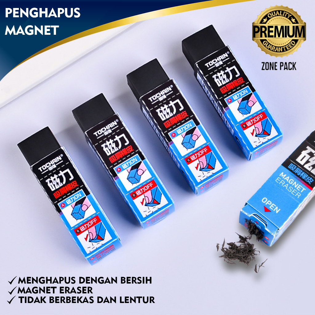 

Penghapus Magnet |Penghapus Magnetik Alat Tulis | Magnetic Eraser | Penghapus Peralatan Sekolah