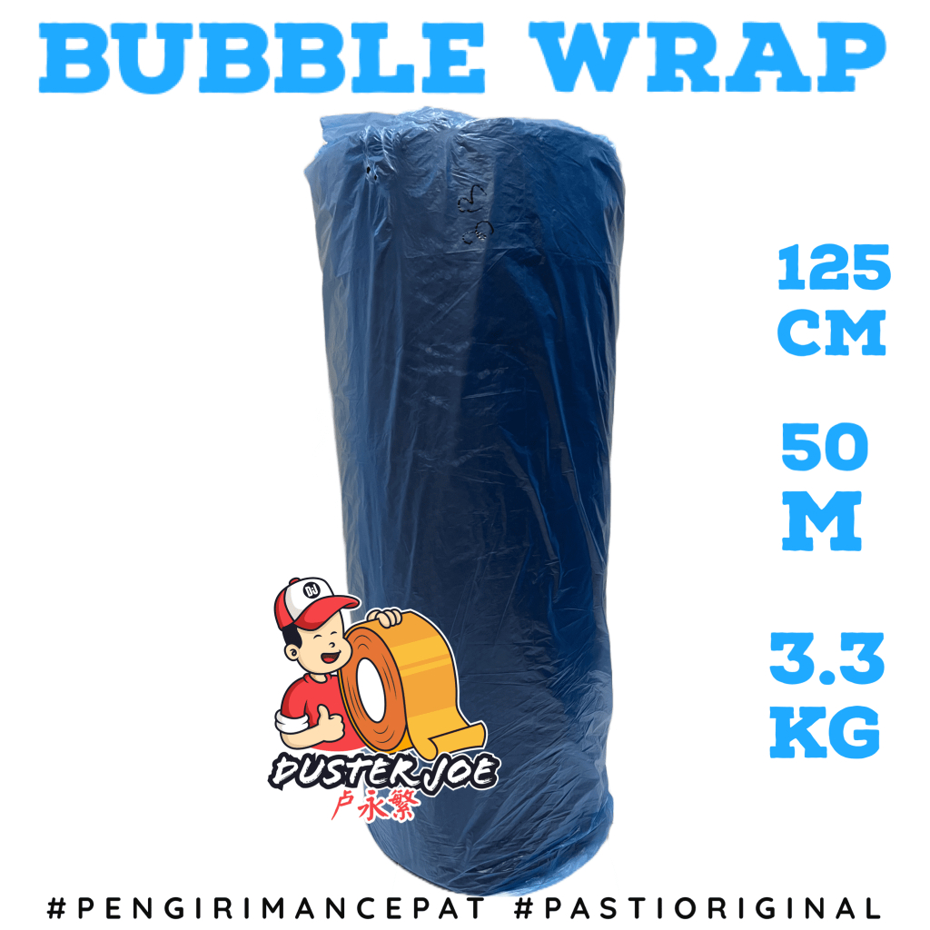 

Bubble Wrap HITAM 125cm 50M 3.3KG Nesa Pack NP CORE PER 1 ROL