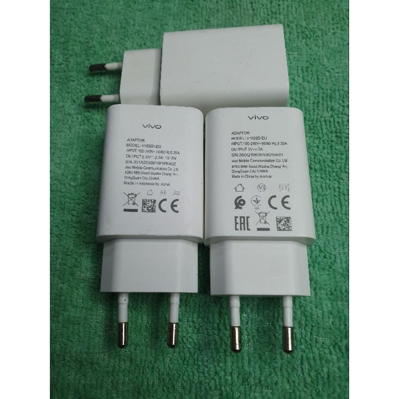 (second) adaptor charger ory copotan hp vivo 2A panjang Y12S Y15S dll