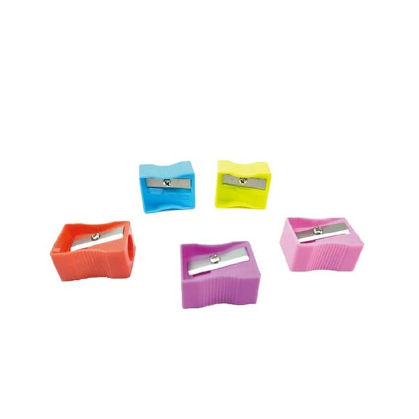 

Standard Pascola Sharpener Triangular Happy Junior Isi 5 pcs Mix Color ( Rautan / Peruncing Pensil )