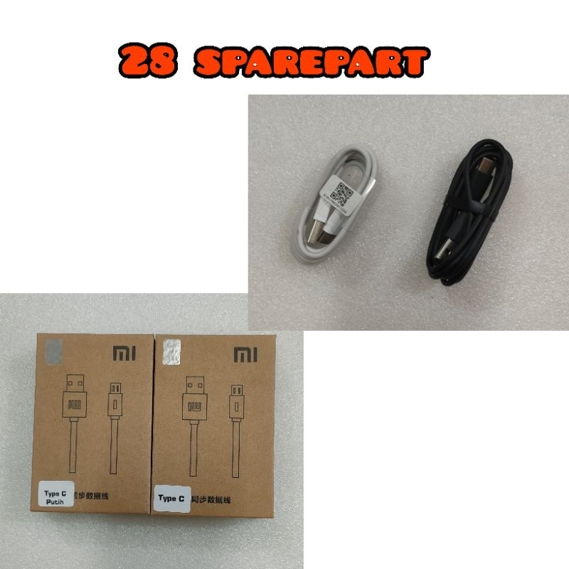 KABEL DATA XIAOMI TYPE C ORIGINAL