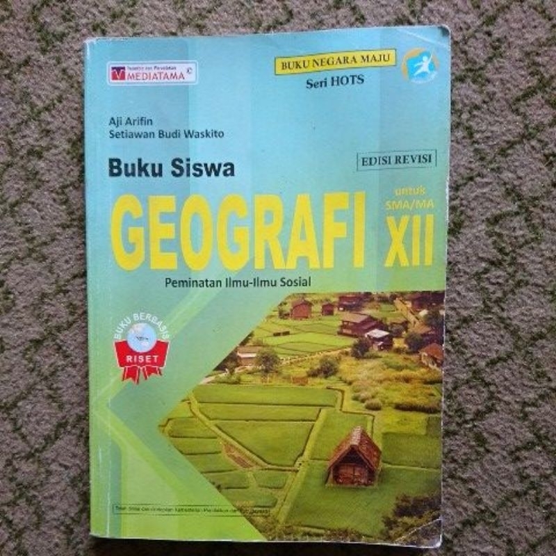 Buku siswa geografi sma/ma kelas 12 mediatama