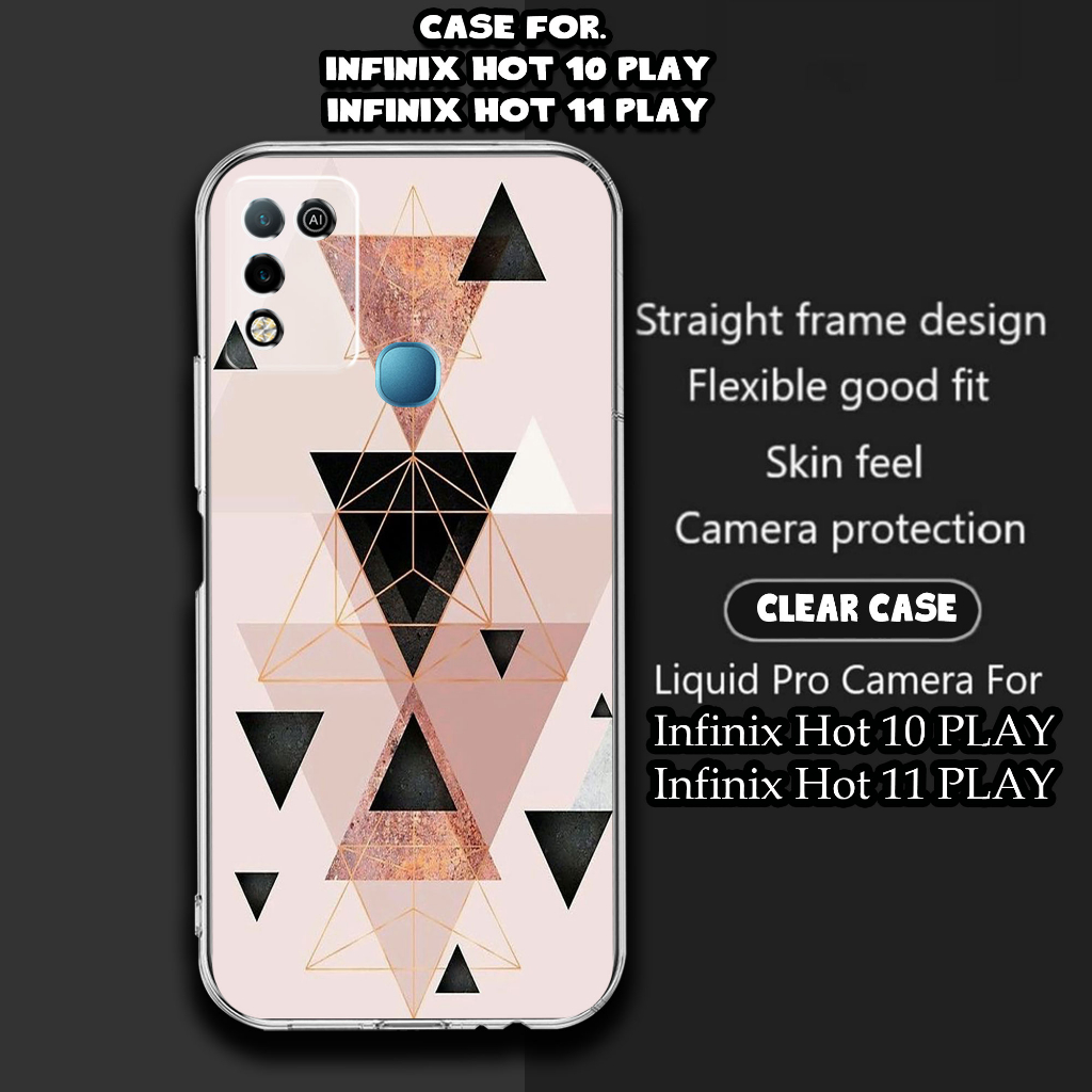 CASE Infinix HOT 11 PLAY / Infinix HOT 10 PLAY Motif [MARBLE 2] TERLARIS CASING Infinix HOT 11 PLAY 