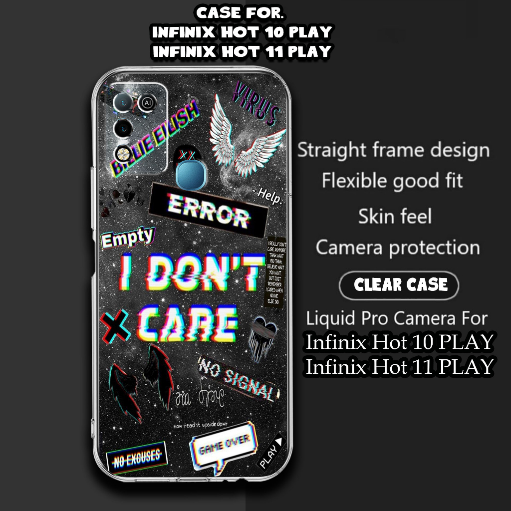CASE Infinix HOT 11 PLAY / Infinix HOT 10 PLAY Motif [POSTER 3] TERLARIS CASING Infinix HOT 11 PLAY 