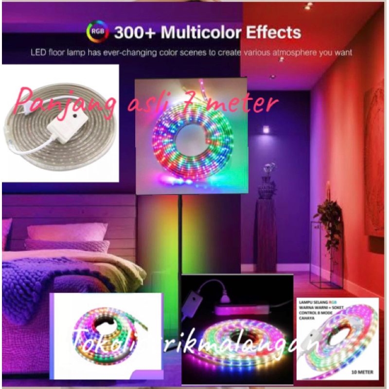 LAMPU LED SELANG STRIP RGB/LAMPU LED STRIP WARNA WARNI