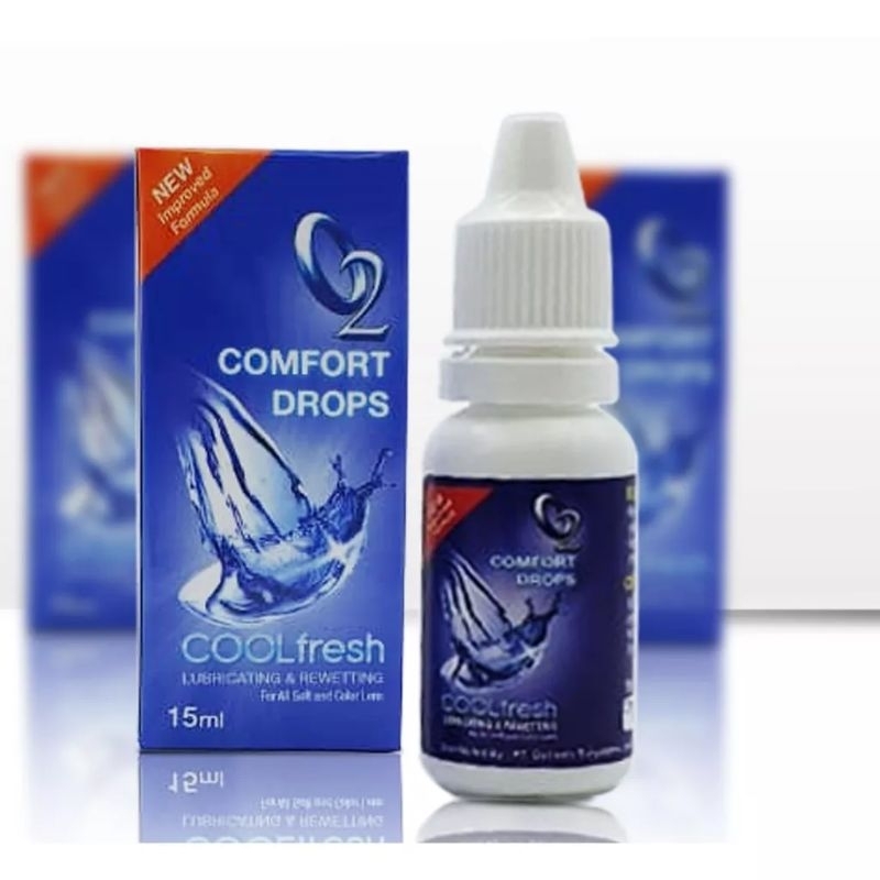 O2 Comfort Drops Cool Fresh - Tetes Mata Softlens