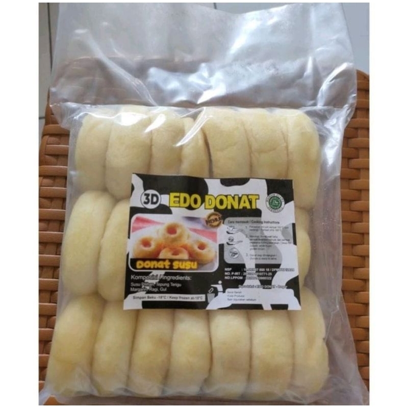 

Donut Susu Kentang 3D Plus Gula Halus isi 20