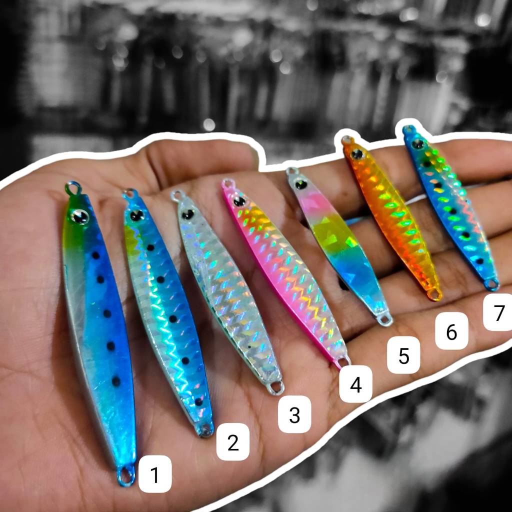 Umpan Pancing Metal Jig UL 8/10/15 gram - Cast Jig UL Murah