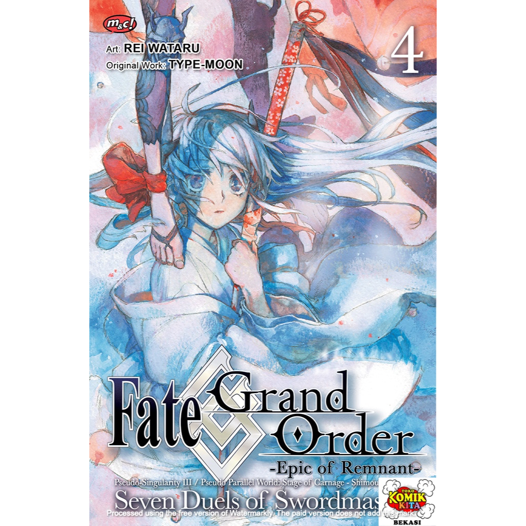KOMIK Fate Grand Order Epic of Remnant: Seven Duels of Swordmasters