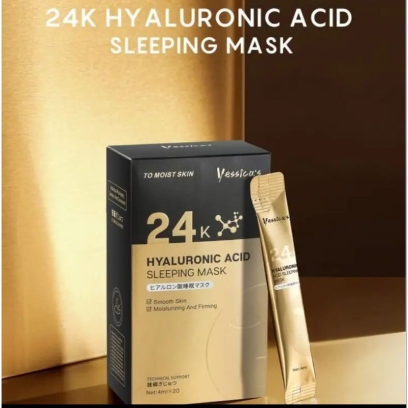 FYC - Yessica's 24k Hyaluronic Acid Sleeping mask. / Yessica's sleeping mask / Masker Yessica.