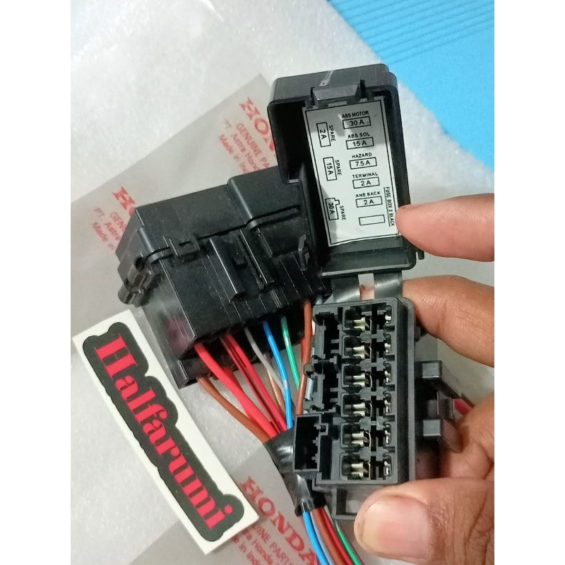 cod box sekering, rumah sekering fuse honda vario 125, CBR, CB 150 R, verza