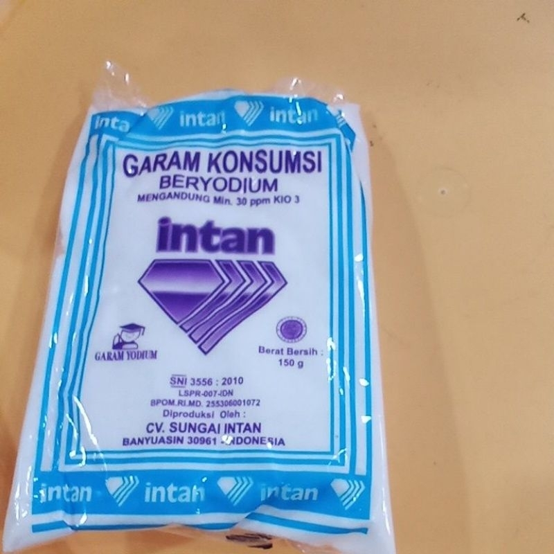 

garam halus intan 150 gr