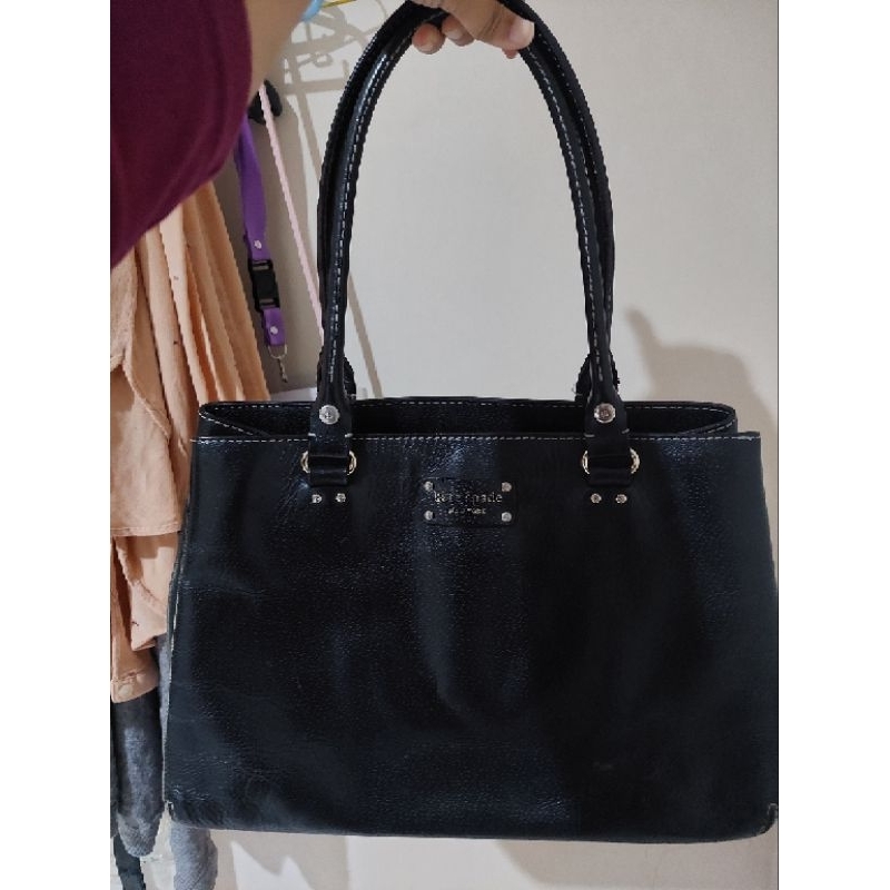 Kate Spade Black Leather Bag