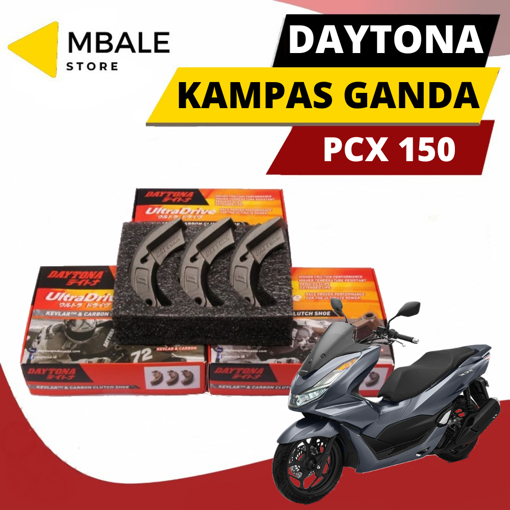Kampas Ganda Daytona Honda PCX 150 PCX 160 Original 4634