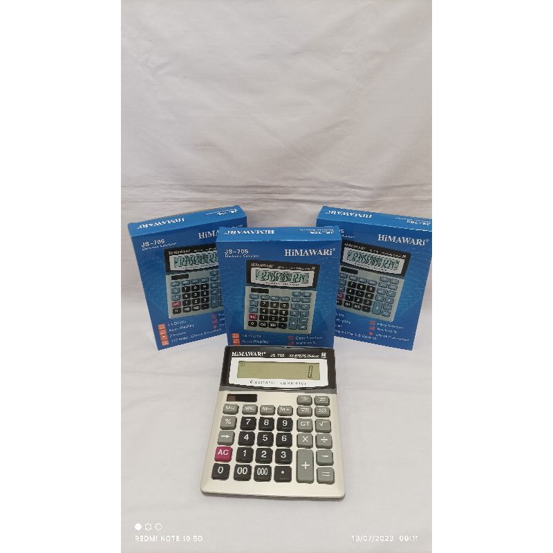 

calculator himawari nyaman dipake kenop timbul