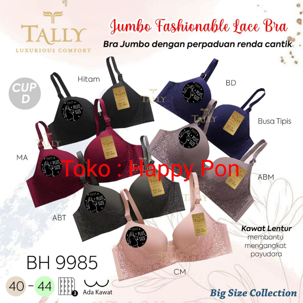 Tally 9985 Bra BH Jumbo cup D