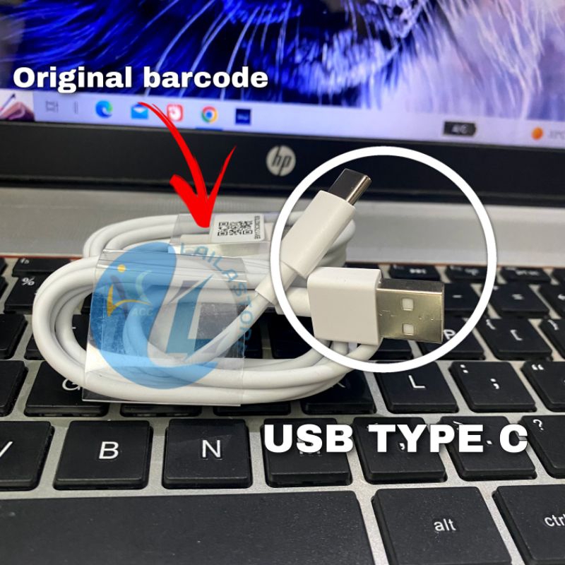 KABEL DATA TYPE C FAST CHARGER XIAOMI REDMI 9/Note 7/Note 8/Note 9/Note 10/5x A1/Poco F1/ M3 PRO fas
