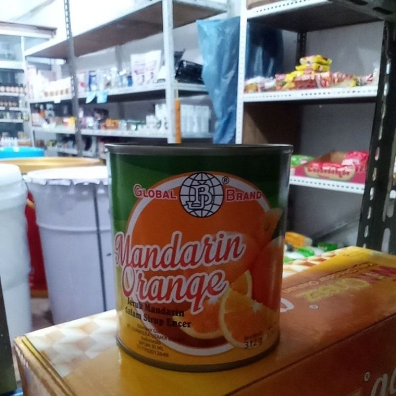 

global brand jeruk mandarin kaleng 312 gr