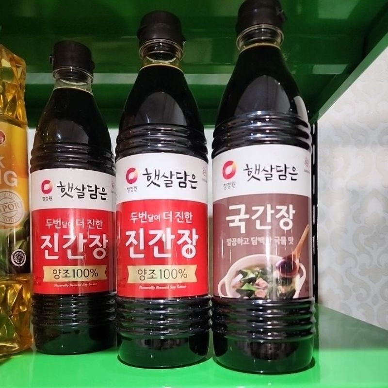 

Daesang Chung Jung One Jin Soy Guk Soy Kecap Asin Korea 840ml