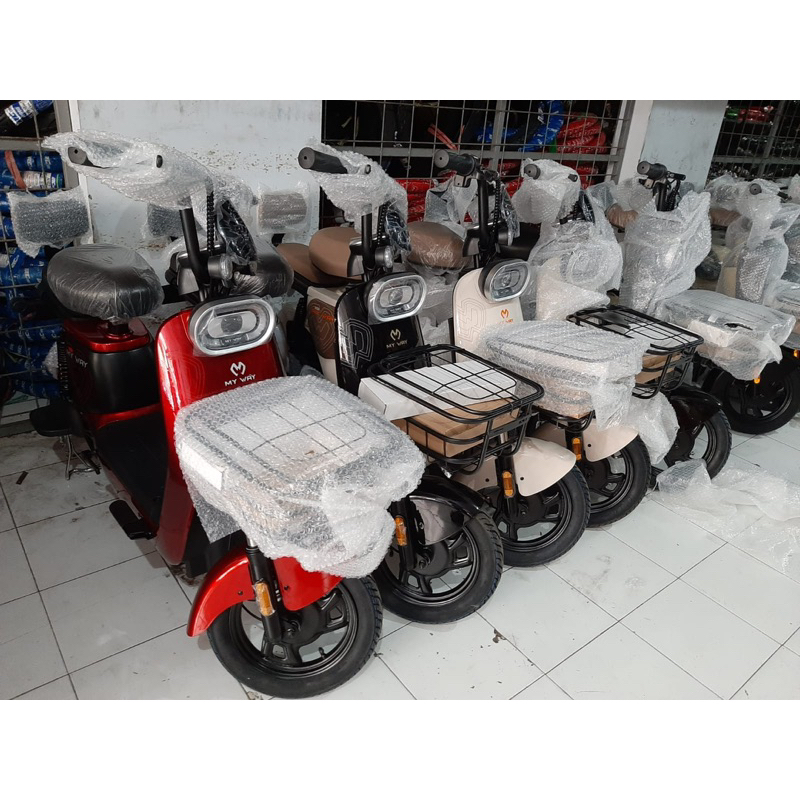 SEPEDA LISTRIK / MOPED LISTRIK MY WAY UNO by POLYGON 48v 15ah 500Watt