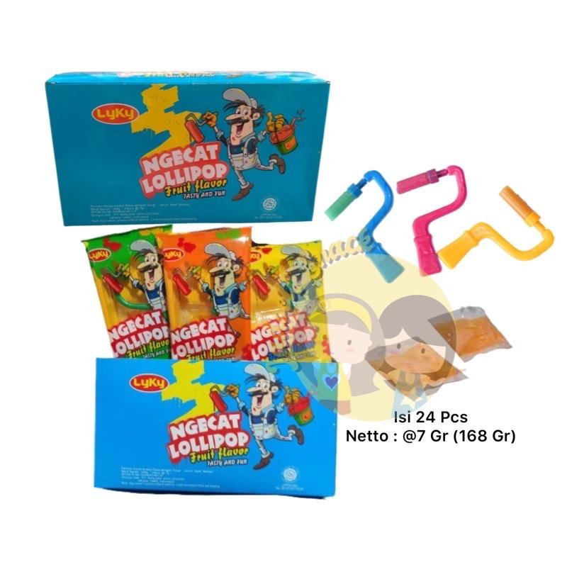 

GROSIRAN - Permen Ngecat 24 X 7 Gr Rasa Buah by Jadoel_Snack