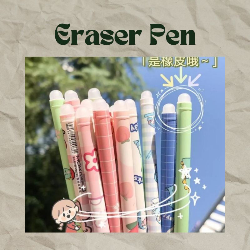 

Pulpen Gel Pena Bisa dihapus Eraser Pen Bolpoin bisa hapus
