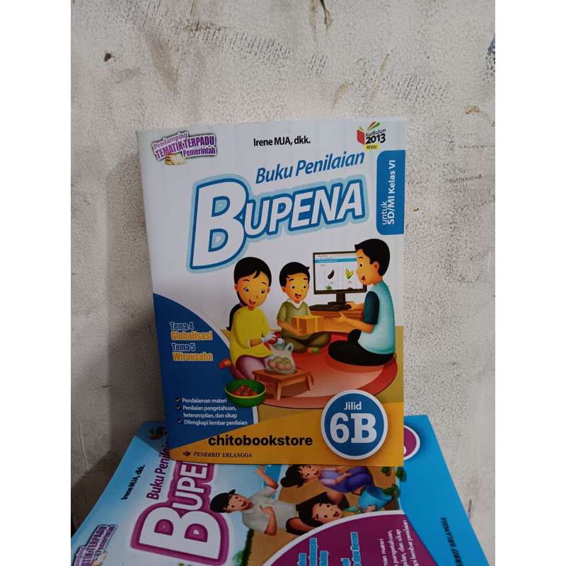 

Buku BUPENA (Buku Penilaian) 6B untuk SD/MI Kelas 6 VI Kurikulum 2013 revisi