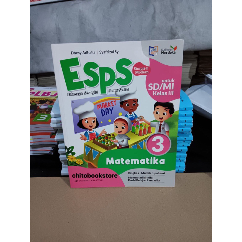 

Buku Esps Matematika untuk SD / MI kelas 3 kurikulum merdeka