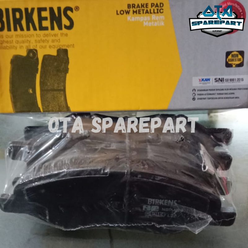 Brake Pad Kampas Rem Depan Grand Livina Tahun 2012 -2019 Birkens