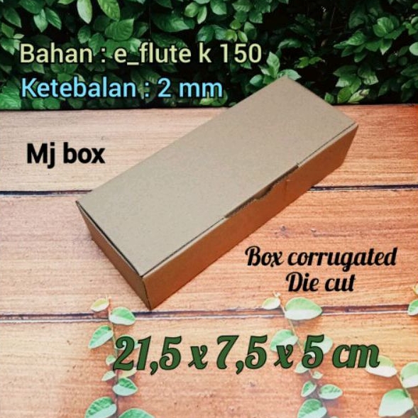 

kardus karton uk 21,5x7,5x5 cm... die cut dus packing souvernir dll, model box pizza kualitas premium