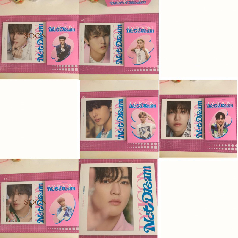 Dicon Dfesta Mini NCT Dream Photocard SPC Photobook Binder Jaemin Chenle Haechan