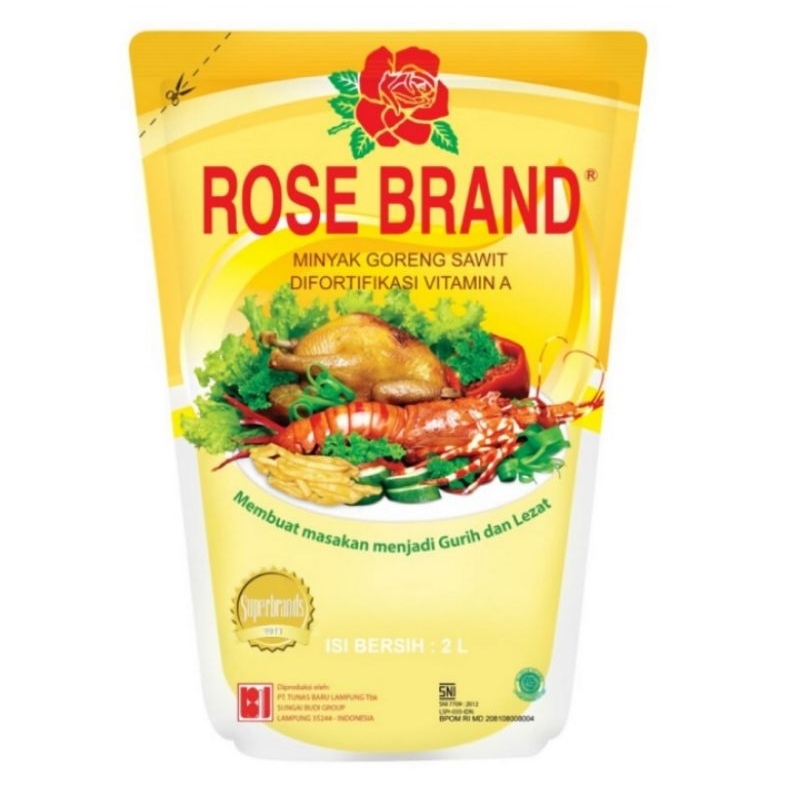 

ROSE BRAND Minyak Goreng 2ltr promo