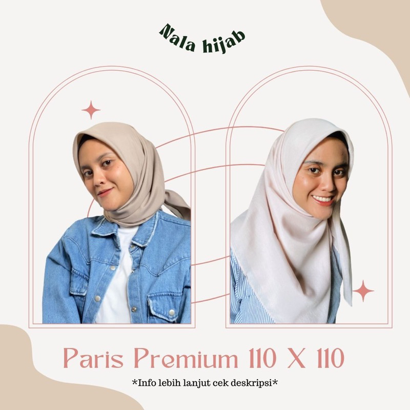 Hijab Paris Premium | Ala Cewe Bumi