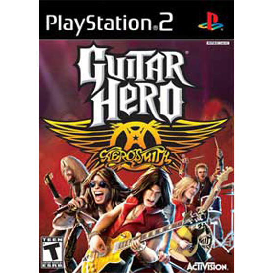 Guitar Hero Aerosmith Kaset PS2 - CD PS2