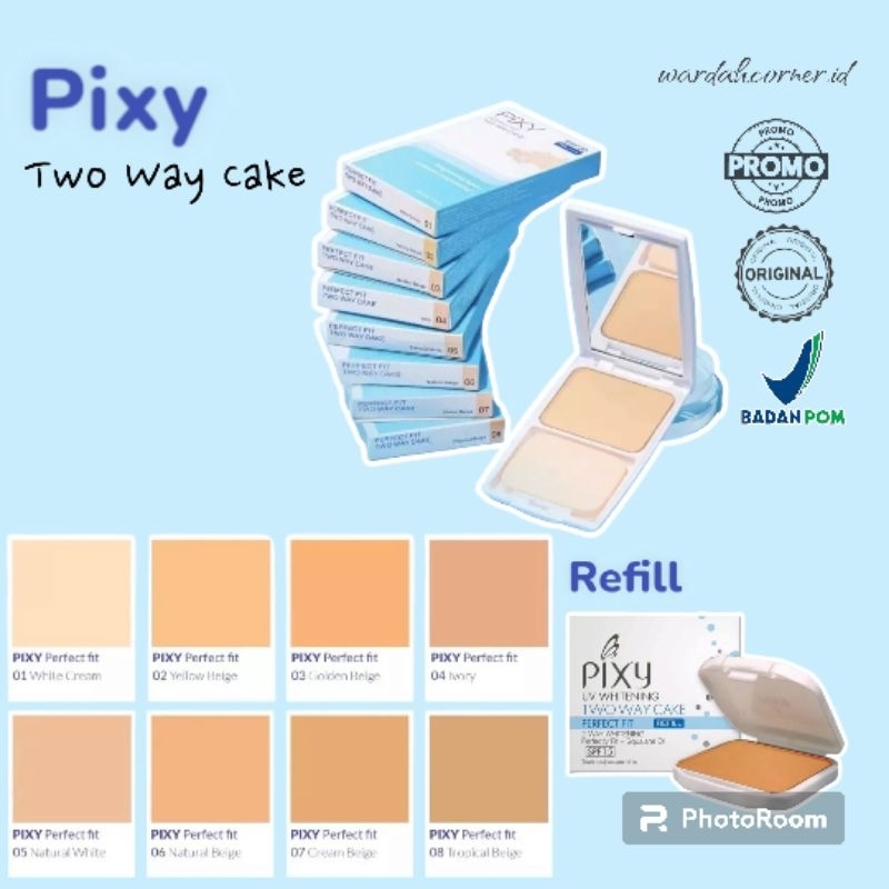 (PIXY) Pixy Perfect Fit Two Way Cake